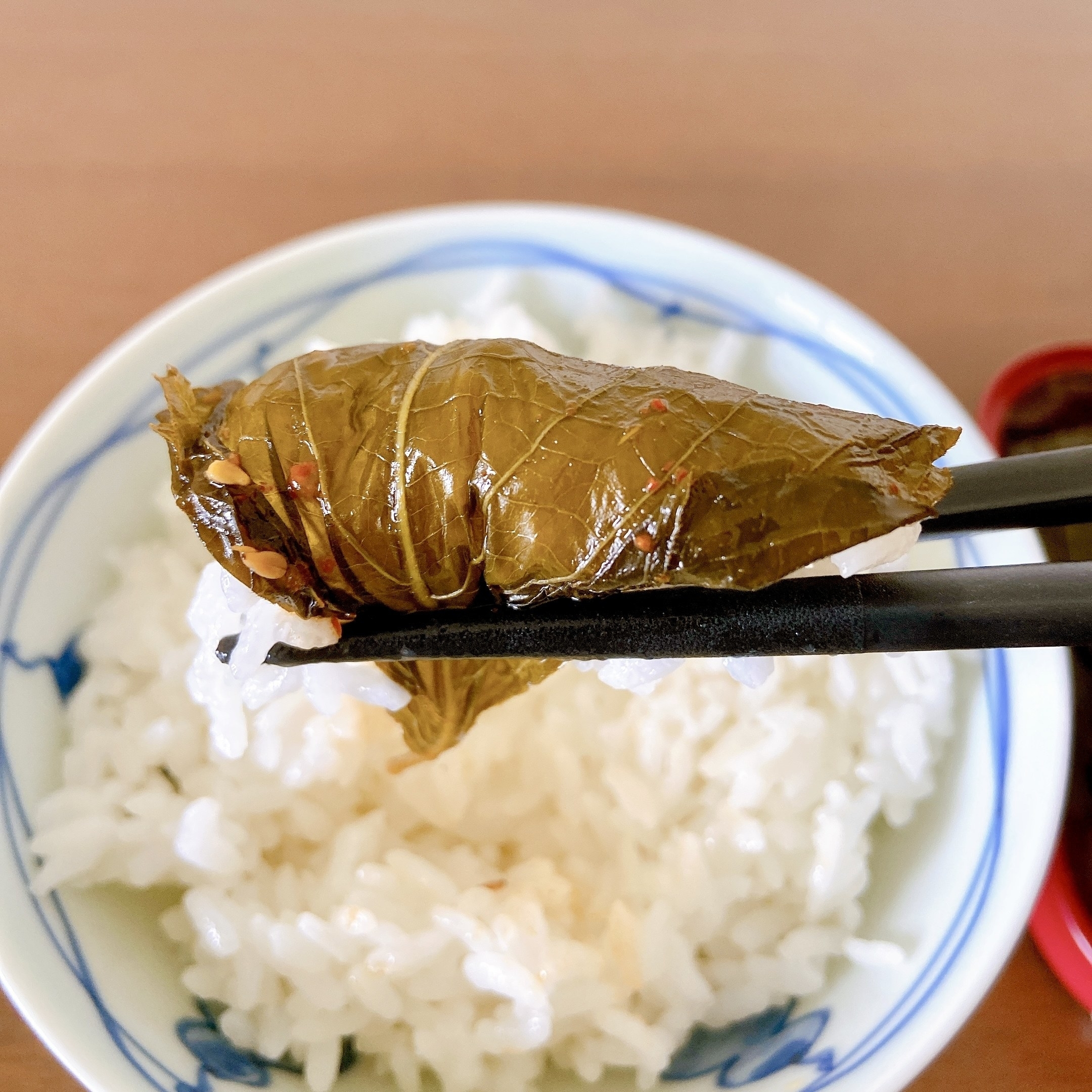 カルディのおすすめ商品「センピョ エゴマの葉キムチ(辛口)」