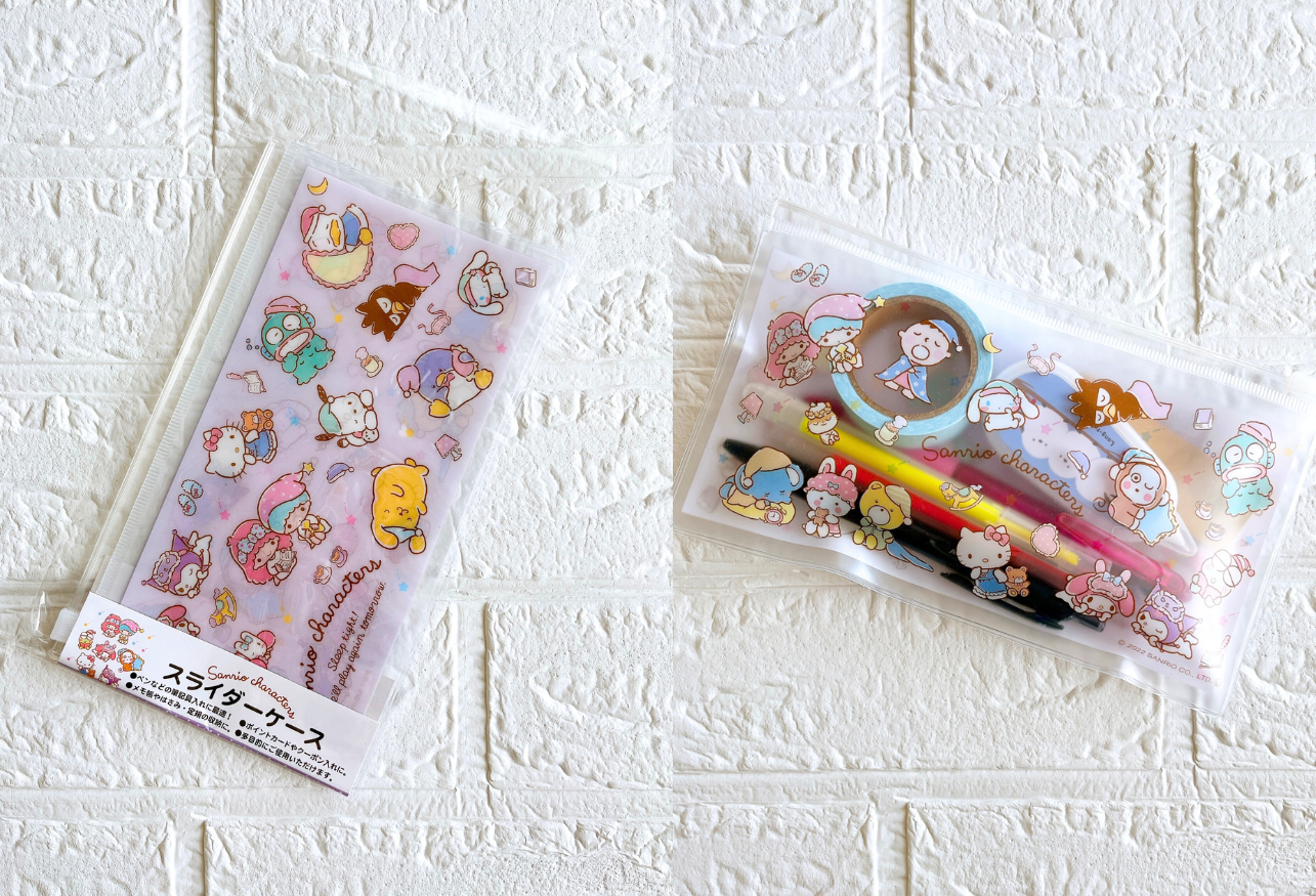 キャンドゥのおすすめ雑貨「スライダーケース サンリオキャラクターズ おやすみ」