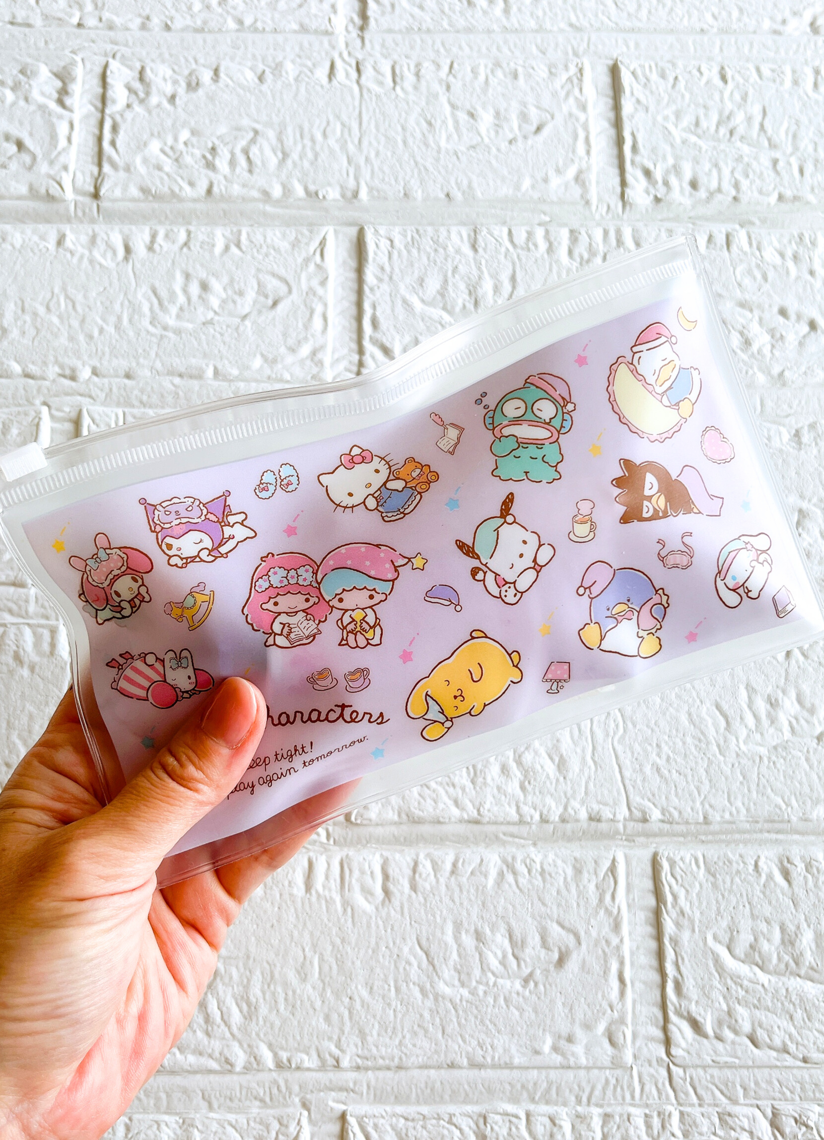 キャンドゥのおすすめ雑貨「スライダーケース サンリオキャラクターズ おやすみ」