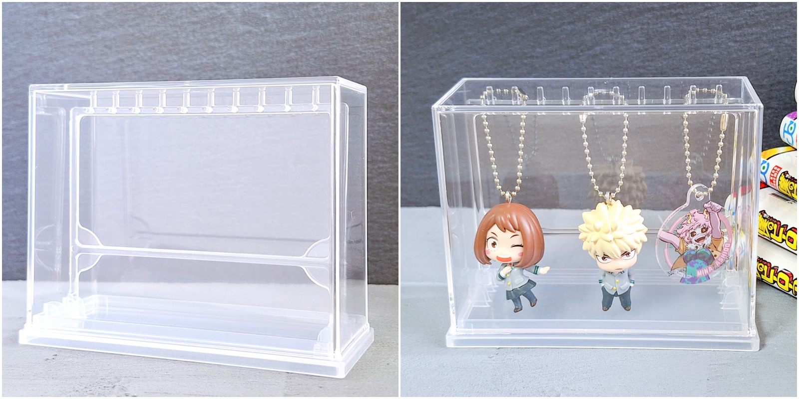 ダイソーのおすすめインテリア雑貨「カプセルトイディスプレイケース」