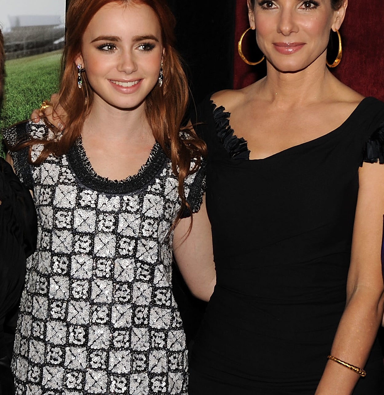 Lily Collins On Sandra Bullock & The Blind Side