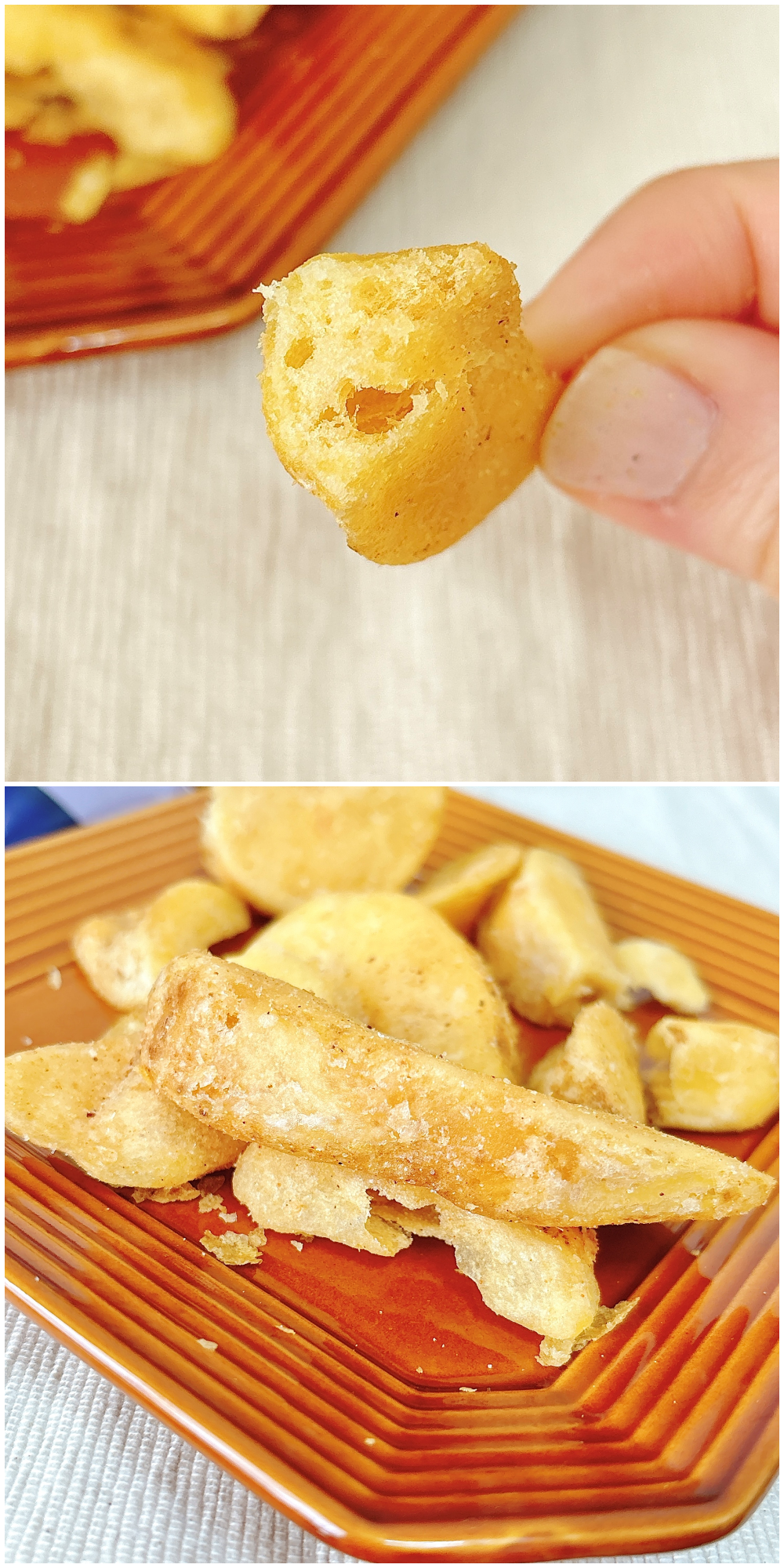 セブン-イレブンのおすすめのおつまみ「7プレミアム 皮付きフレンチポテトうましお味」