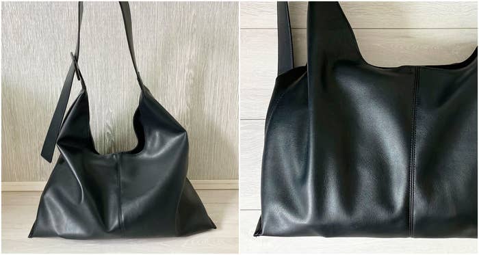 GU】「最強バッグ」「買ってよかった！」レビュー大絶賛の『大容量バッグ』高級感たっぷりだし、いろんな持ち方ができるの！《購入レビュー》