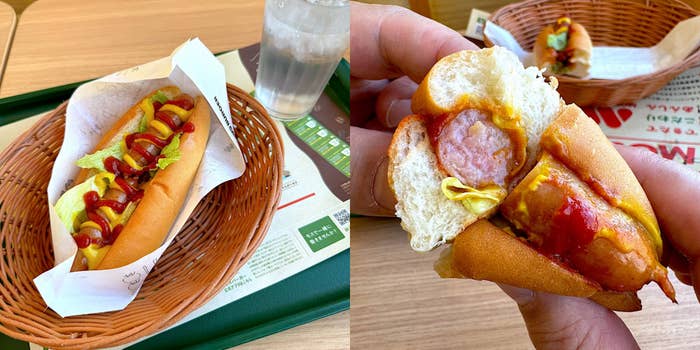 モスバーガーのオススメのフード「モーニングドッグ」