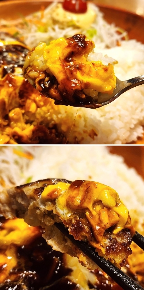 びっくりドンキーのおすすめフードメニュー「オムデミチーズバーグディッシュ」