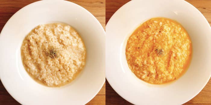 KALDI(カルディ)のおすすめフード「一膳リゾットソース(きのこクリーム)(海老トマトクリーム)」