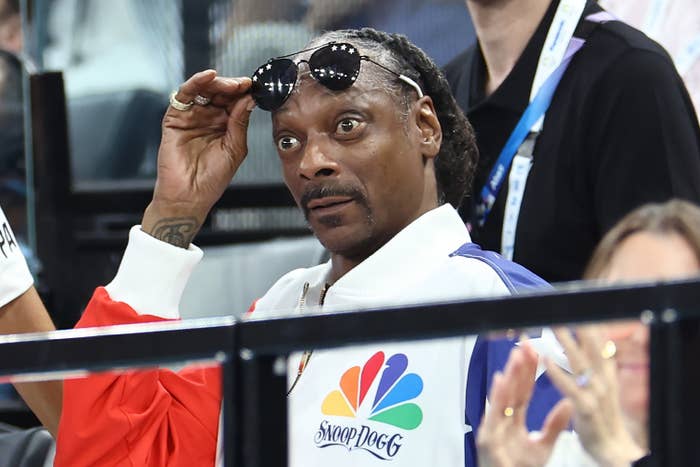 Snoop Dogg stunned at the Olympics.