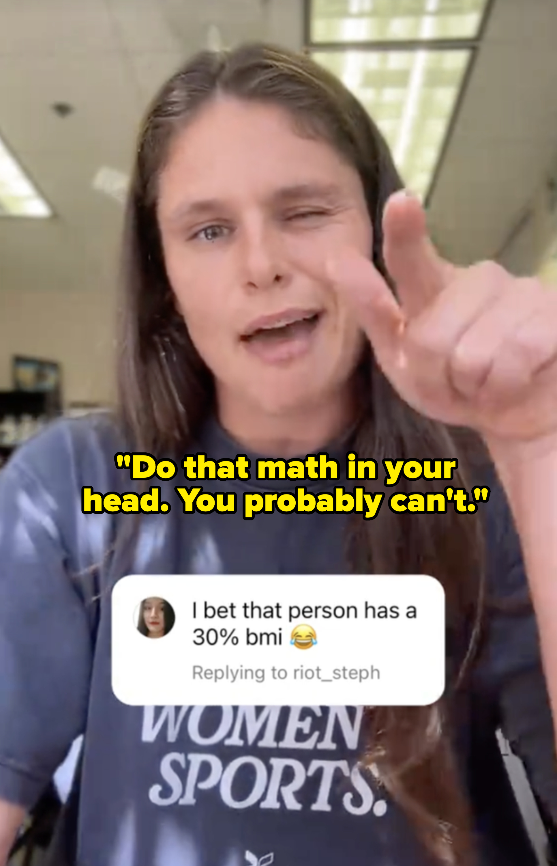 Closeup of Ilona Maher