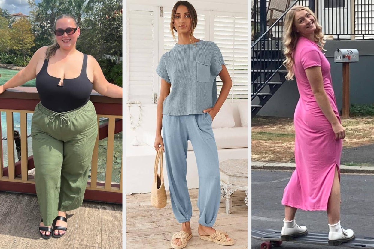 34 Cute But Comfy Pieces For Anyone Who Would Wear Pajamas All Day If They Could