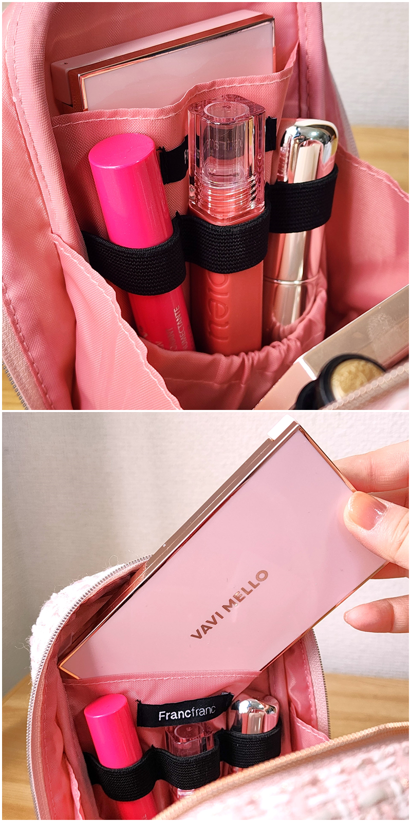 Francfranc(フランフラン)のおすすめ雑貨「ツイード スタンドポーチ 」