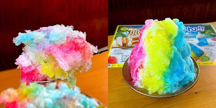 コメダ珈琲店のオススメのスイーツ「トロピカル氷」