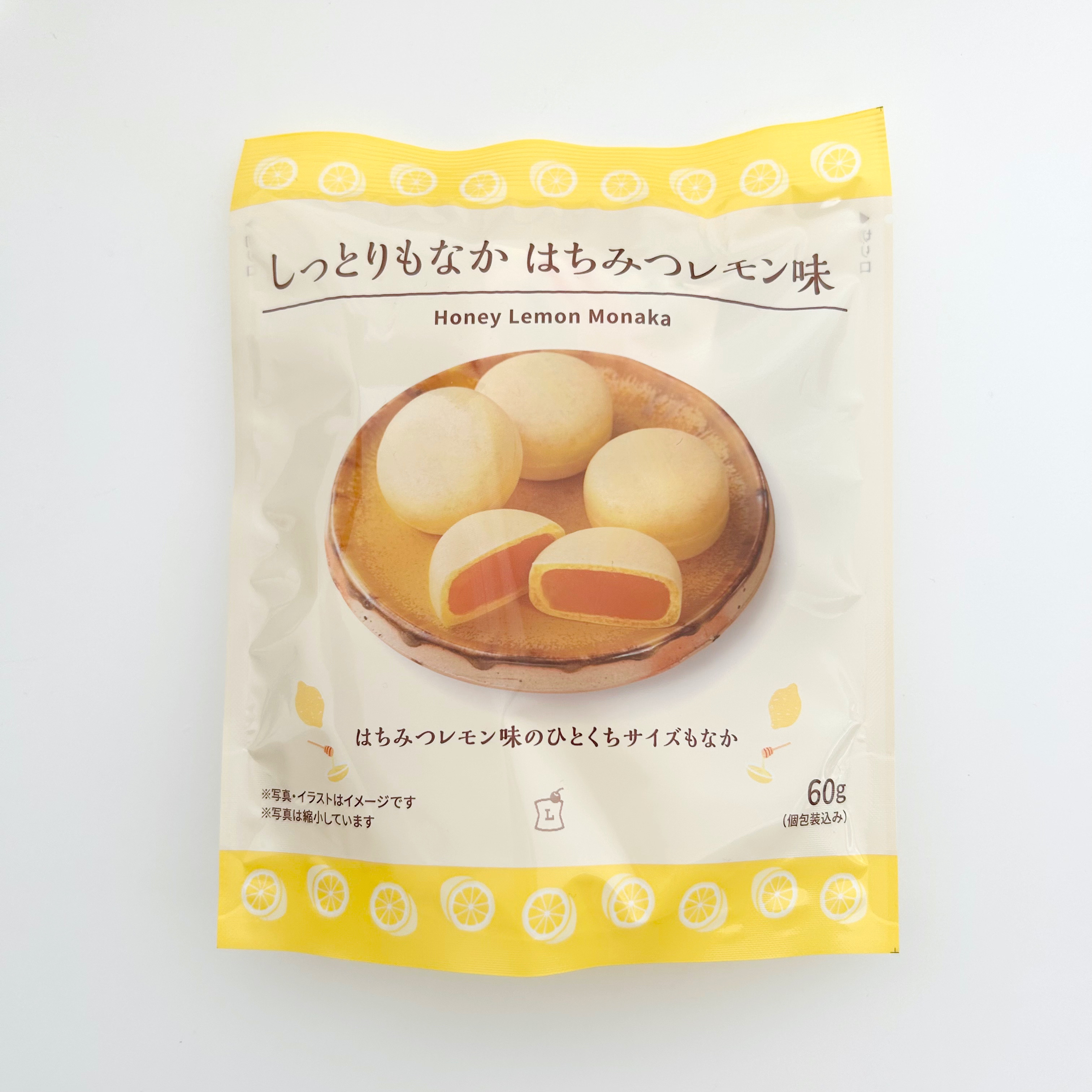 LAWSON（ローソン）のおすすめ和菓子「しっとりもなか はちみつレモン味」