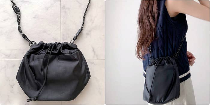 GUのオススメのバッグ「リップストップショルダーバッグ+E」