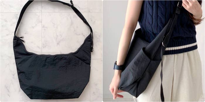 GU（ジーユー）のおすすめファッションアイテム「ソフトナイロンクロスボディバッグ」