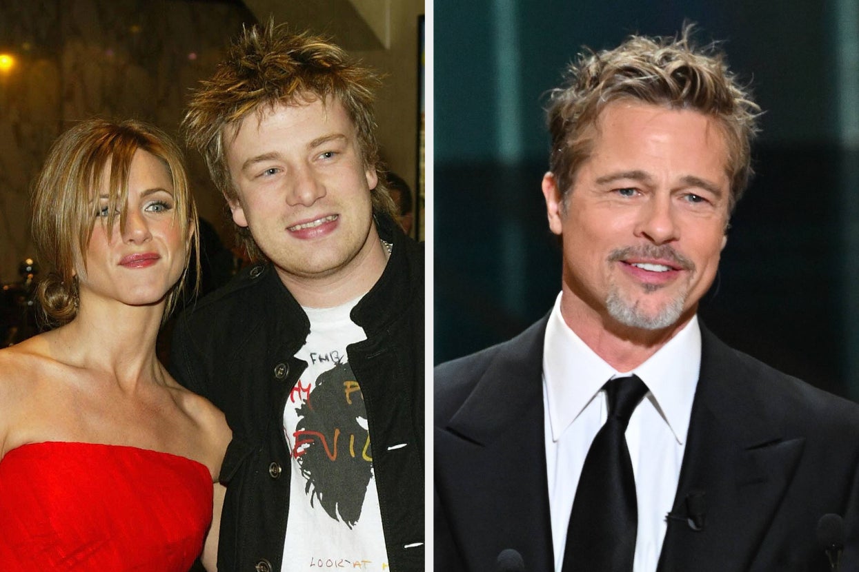Jamie Oliver Revealed He Was “Brad Pitt’s 40th Birthday Present” From Jennifer Aniston