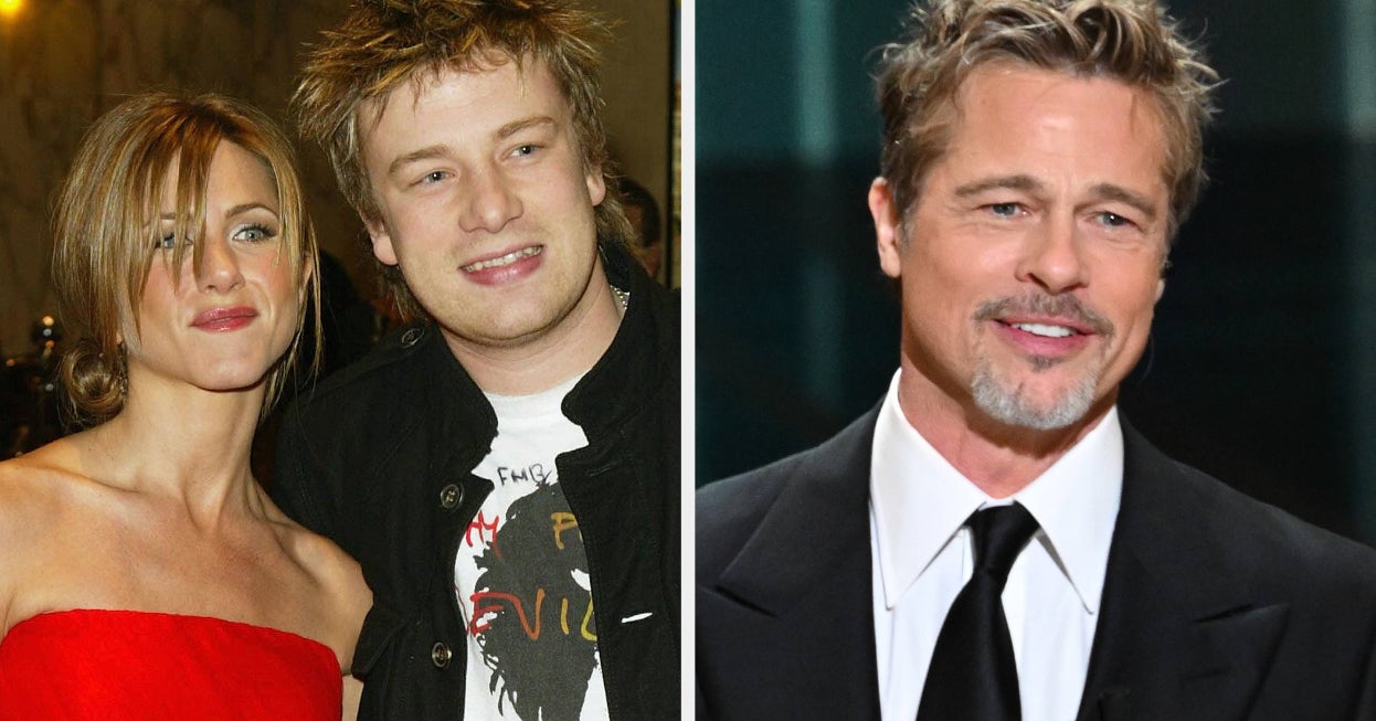 Jamie Oliver Was Brad Pitt’s Birthday Gift From Jennifer Aniston