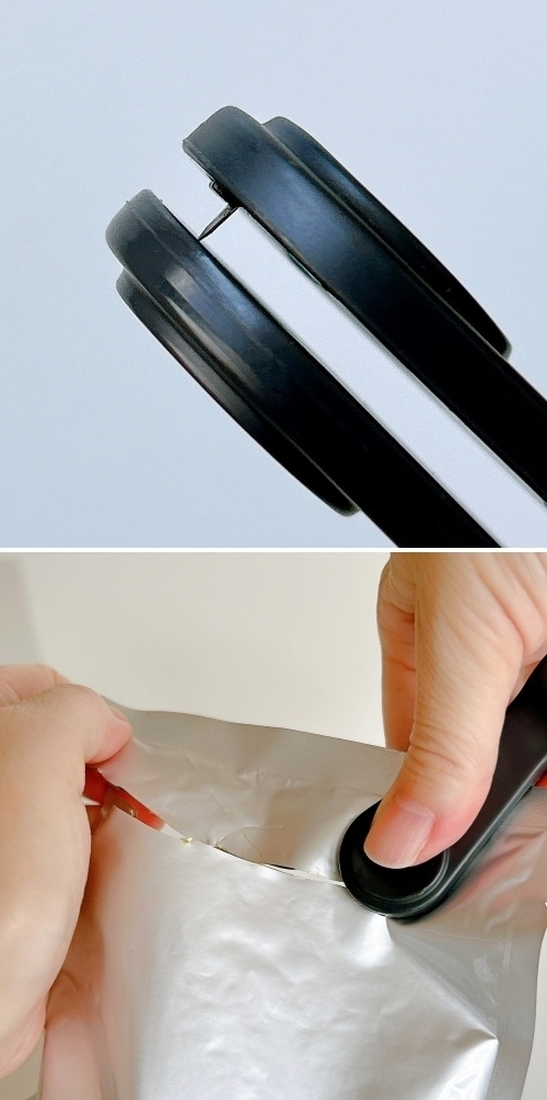 ダイソーのおすすめグッズ「レトルトしぼりandカッター」