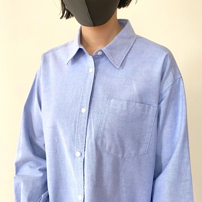 GU（ジーユー）のおすすめファッションアイテム「オックスフォードショートシャツ」