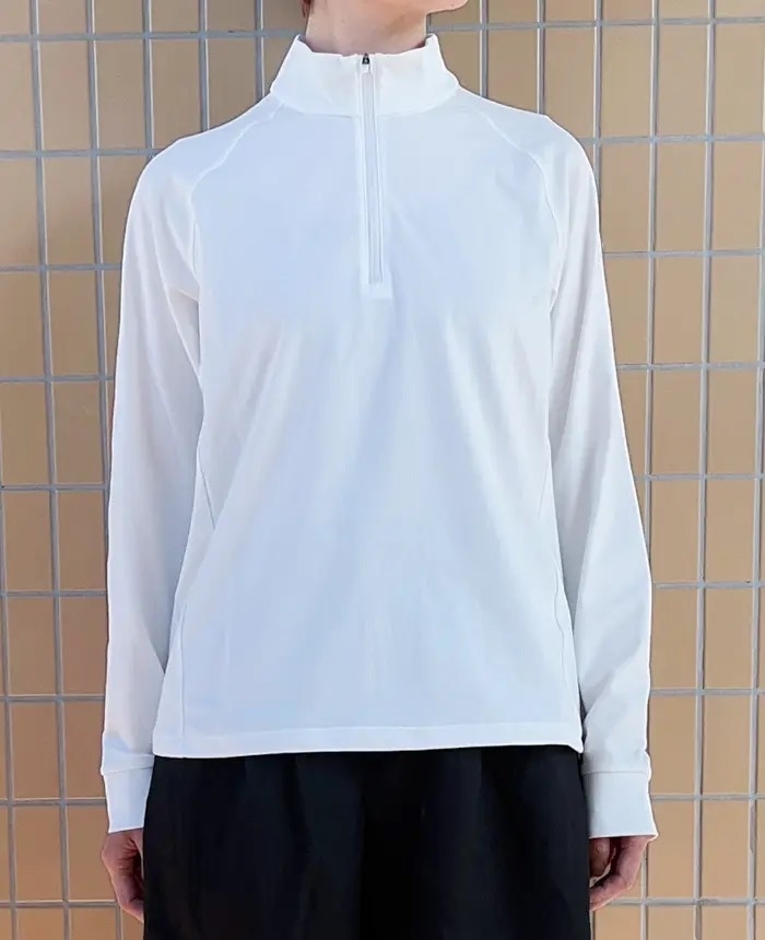 UNIQLO(ユニクロ)のおすすめファッションアイテム「ドライEX UVカットハーフジップT」