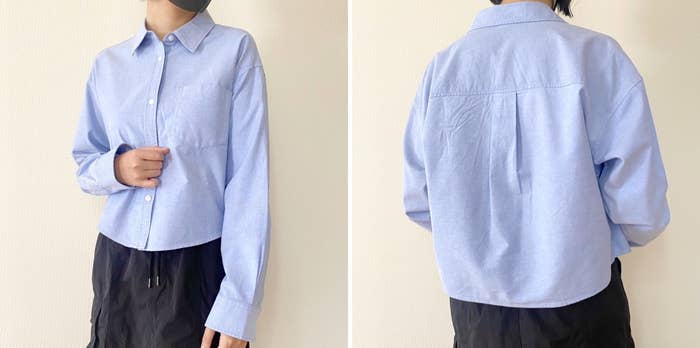 GU(ジーユー)のおすすめファッションアイテム「オックスフォードショートシャツ」