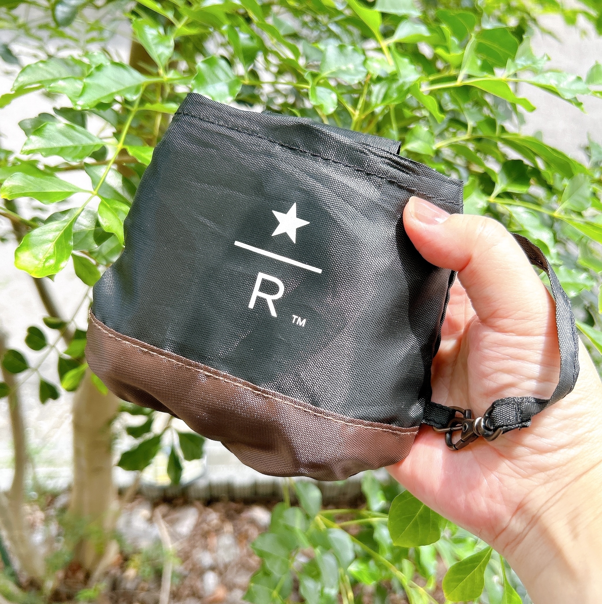 スターバックスのおすすめグッズ「スターバックス リザーブ ポケッタブルトート ARABICA」