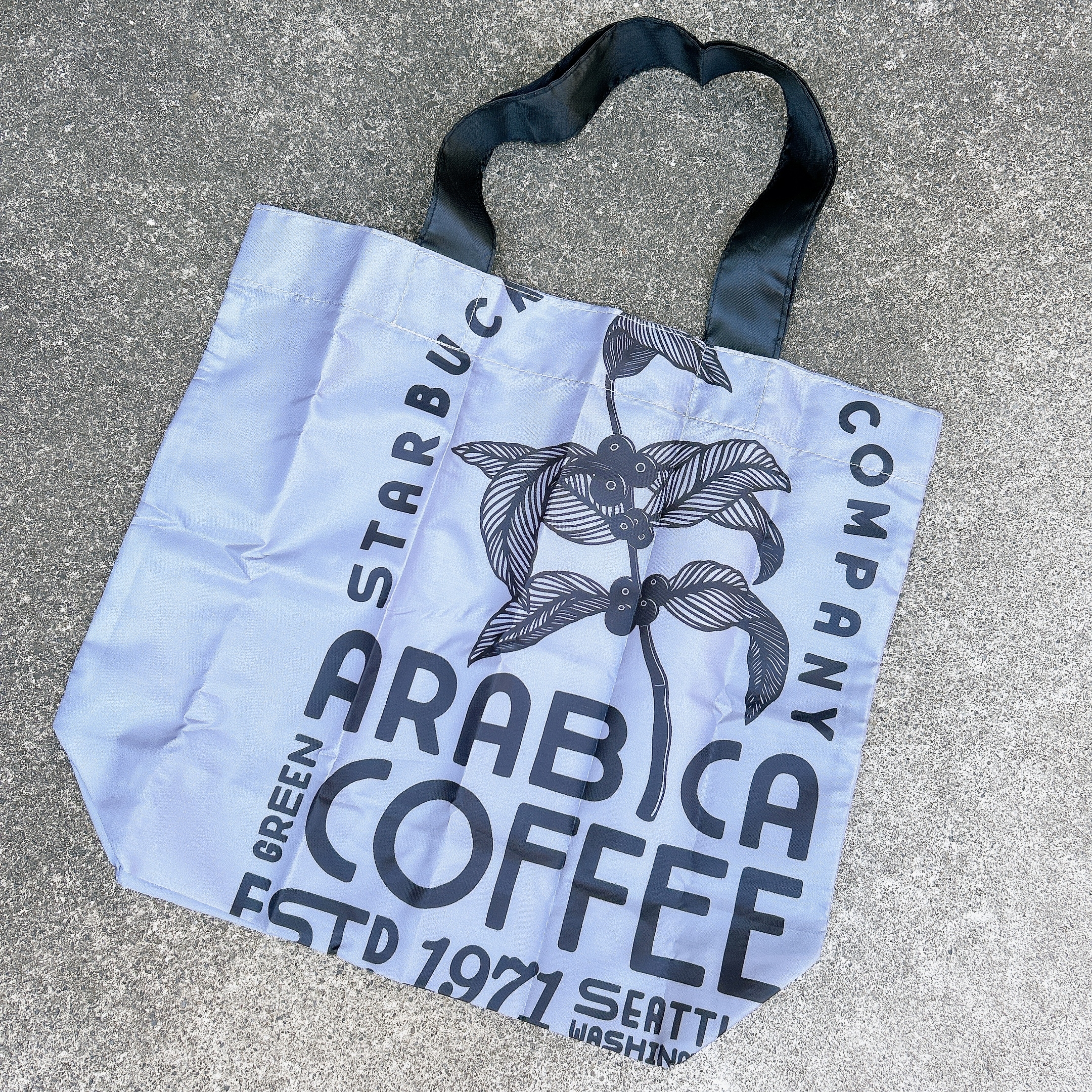 スターバックスのおすすめグッズ「スターバックス リザーブ ポケッタブルトート ARABICA」