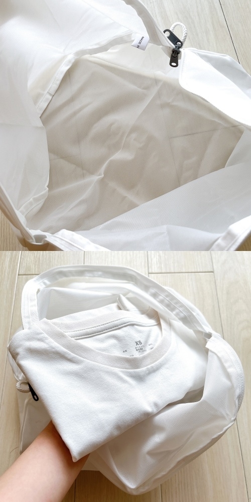 無印良品のオススメのグッズ「ポリエステル両面使える洗濯ネット」