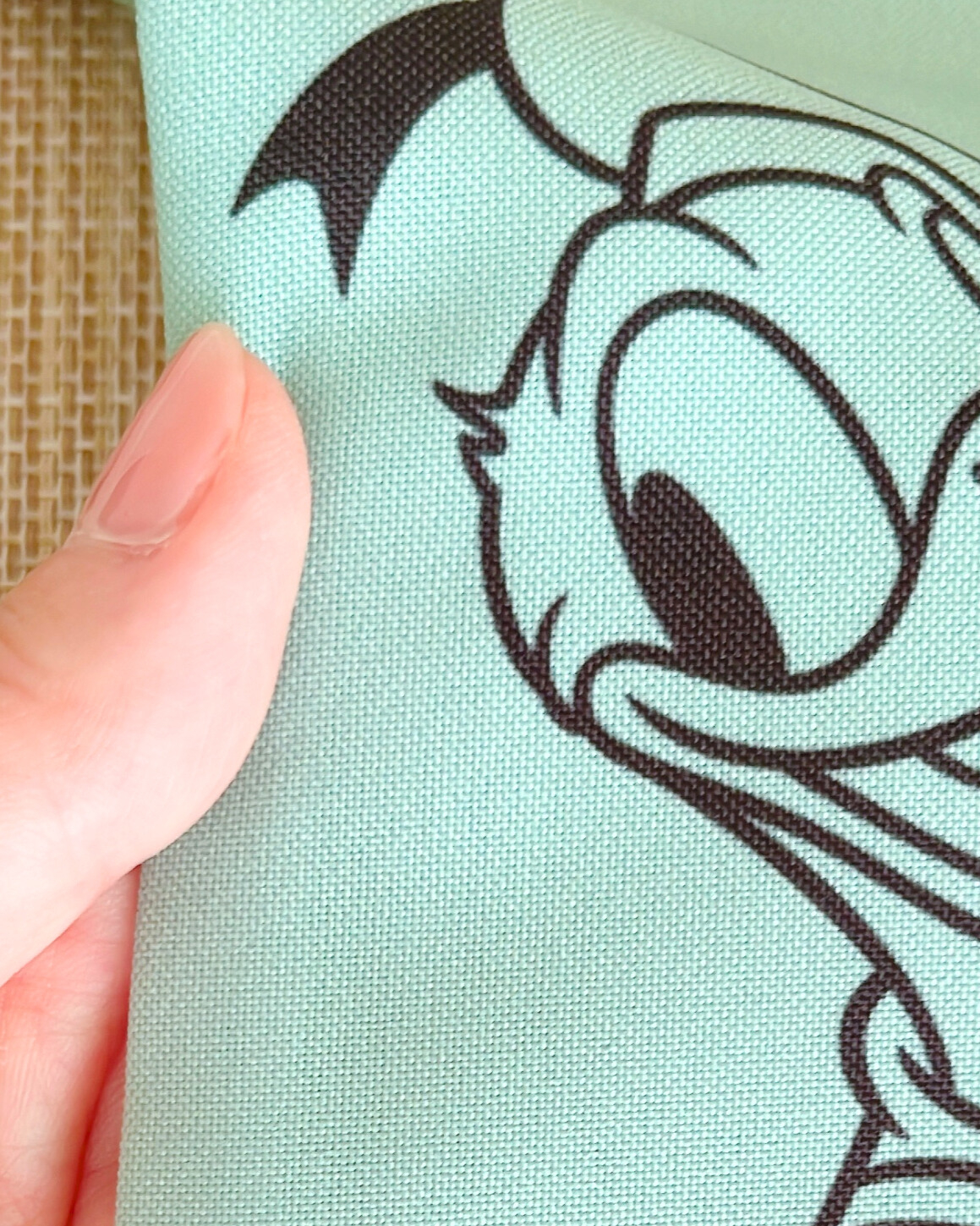 キャンドゥのおすすめ雑貨「ディズニー/巾着 ドナルド グリーン」