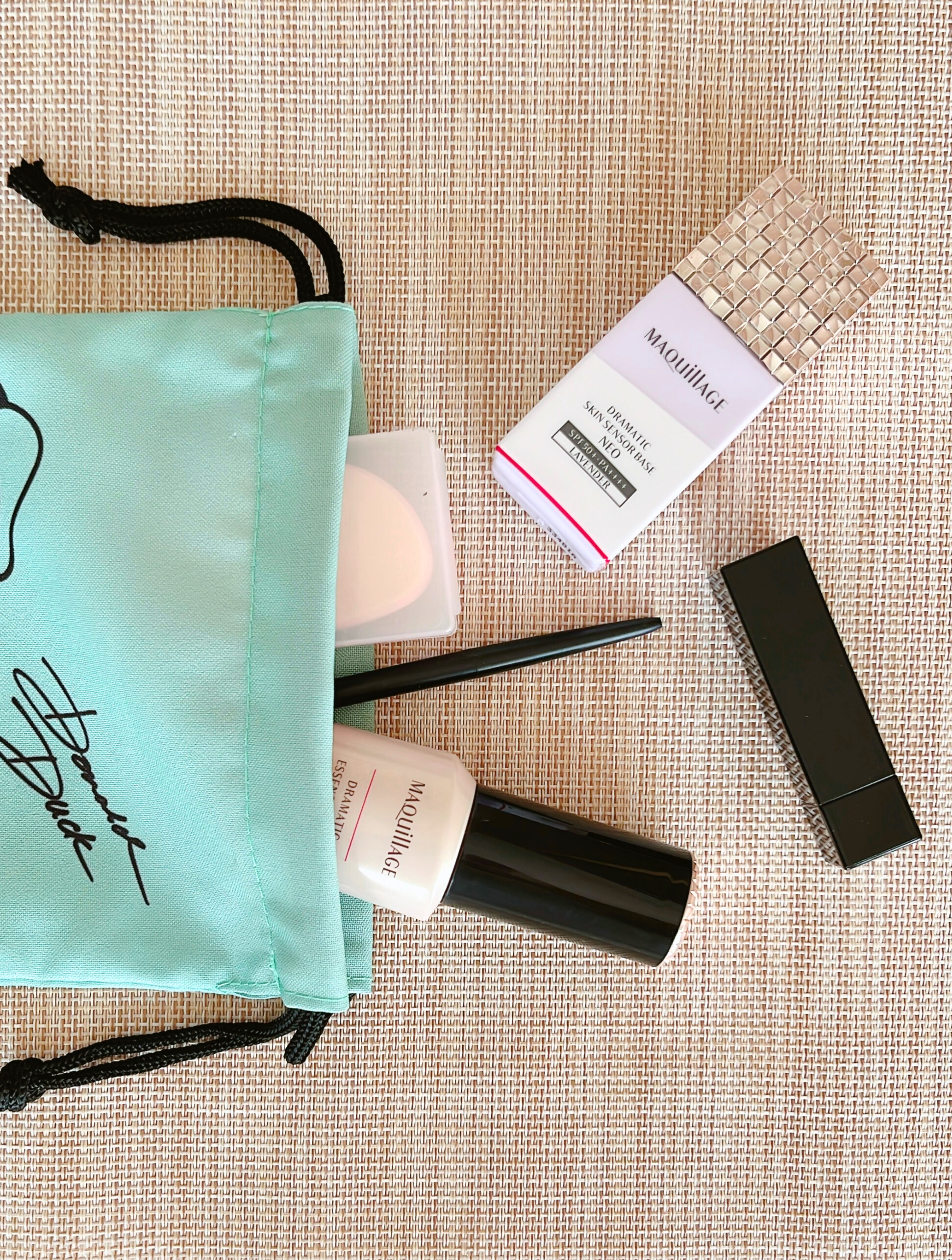 キャンドゥのおすすめ雑貨「ディズニー/巾着 ドナルド グリーン」