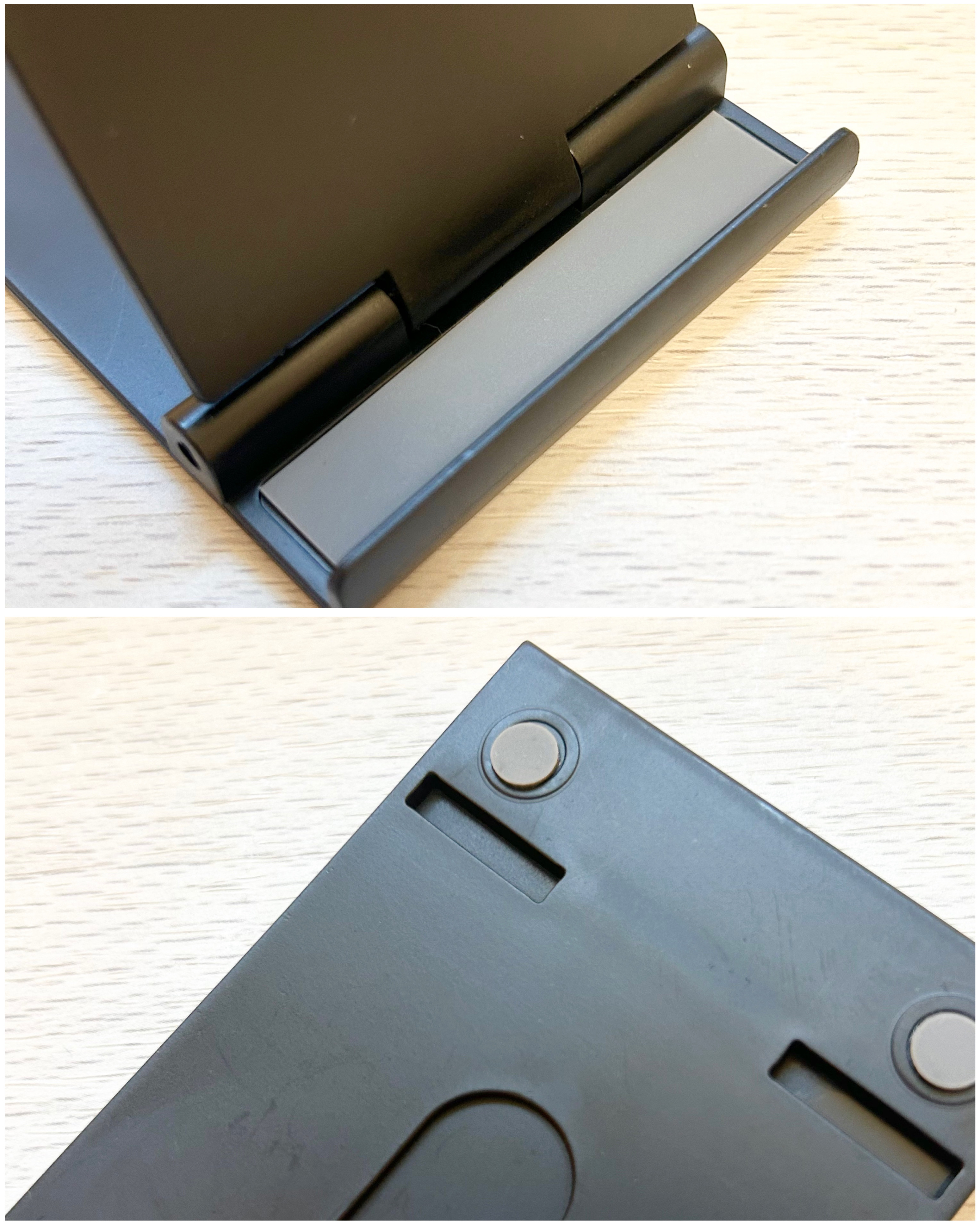 DAISO(ダイソー)の便利アイテム「折りたためるスリムスマートフォンスタンド」