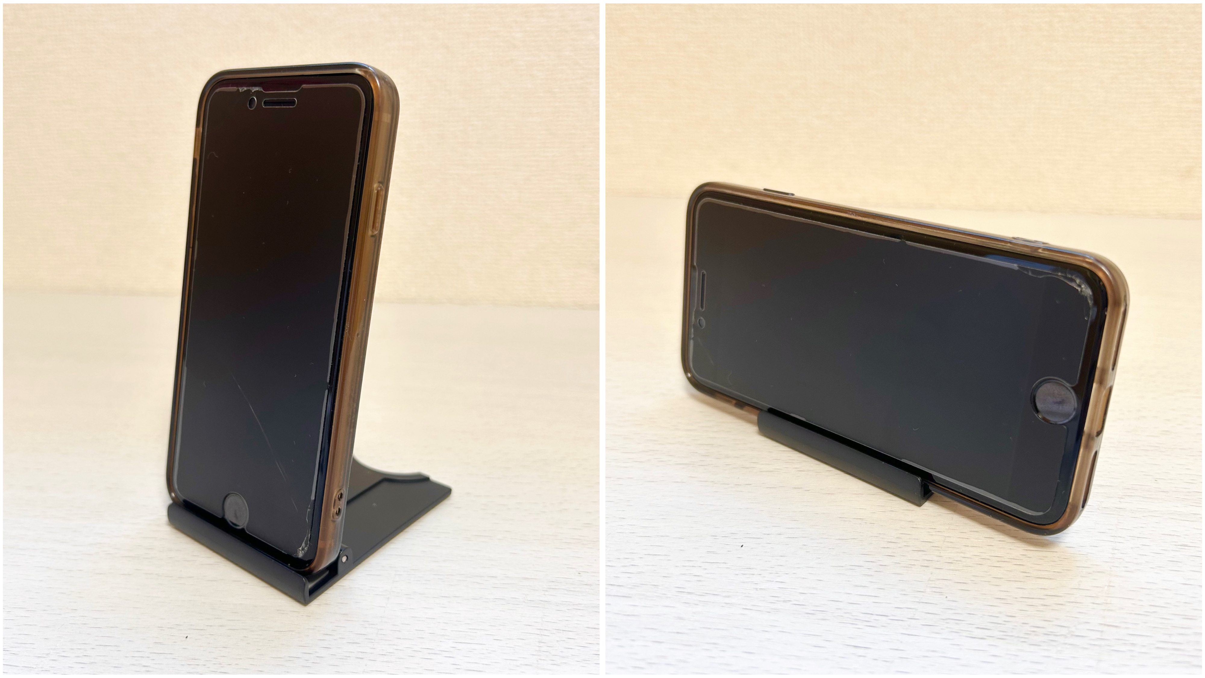 DAISO(ダイソー)の便利アイテム「折りたためるスリムスマートフォンスタンド」