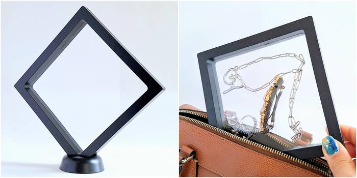 DAISO(ダイソー)のおすすめインテリアグッズ「ディスプレイフレーム(14cm×14cm)」