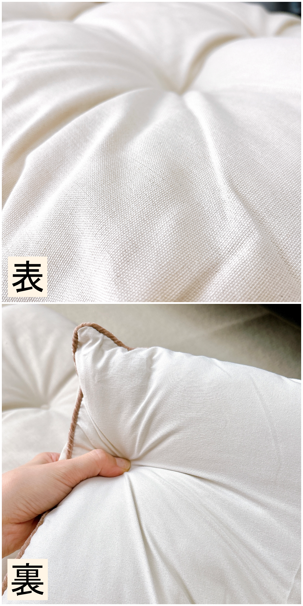 3COINS（スリーコインズ）のおすすめの便利アイテム「WEB限定長座布団」