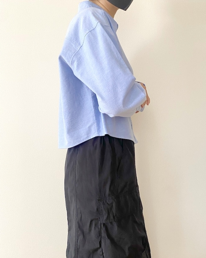 GU（ジーユー）のおすすめファッションアイテム「オックスフォードショートシャツ」