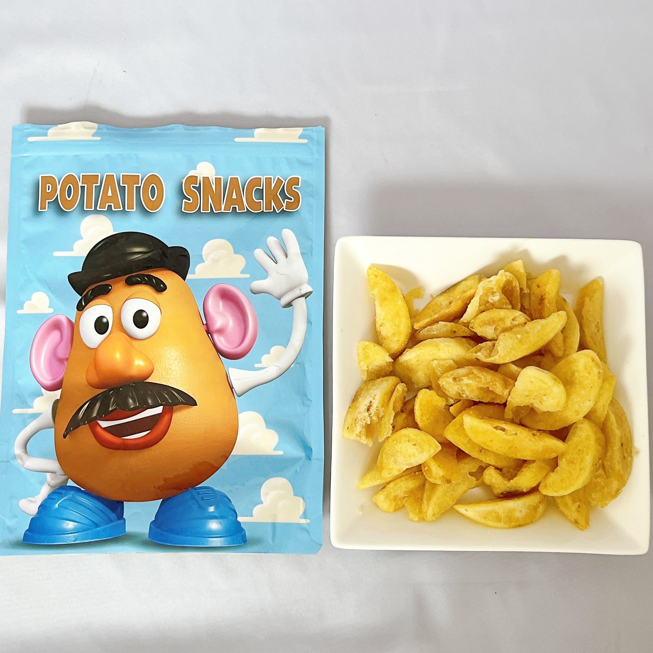 東京ディズニー土産のおすすめお土産「ポテトスナック 袋 ミスター・ポテトヘッド」