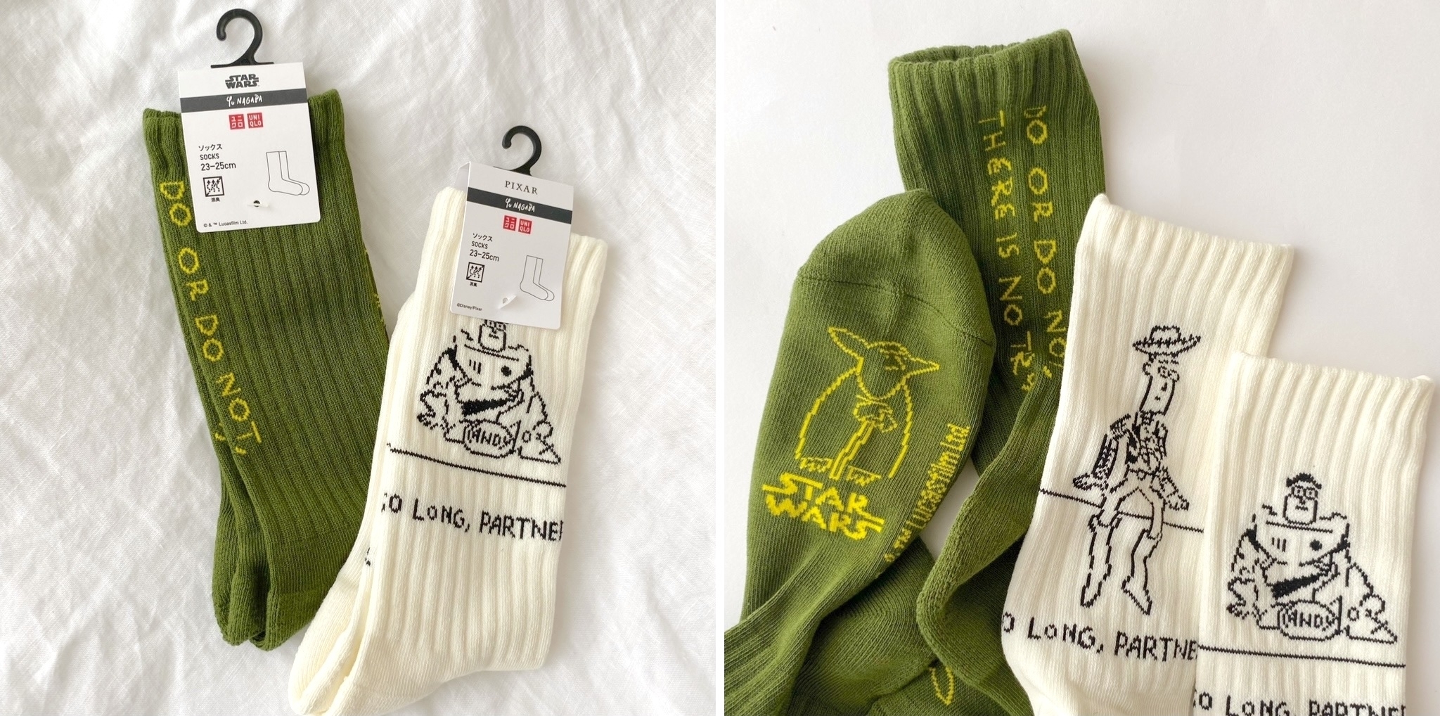 UNIQLO（ユニクロ）のおすすめファッションアイテム「マジックフォーオールウィズ長場雄 ソックス（トイ・ストーリー）」「マジックフォーオールウィズ長場雄 ソックス（スター・ウォーズ）」