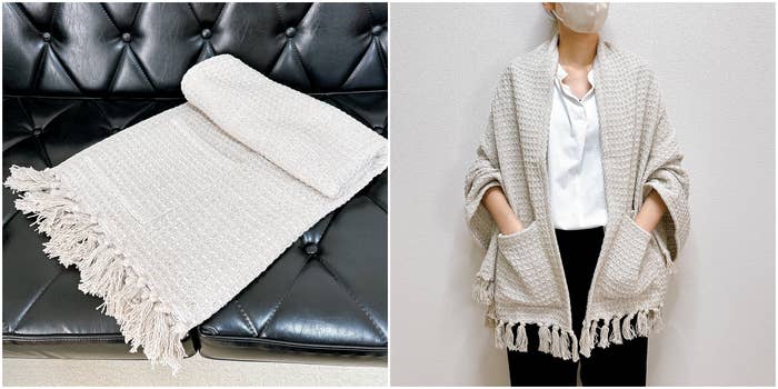 あなたにおすすめの商品 3coinsで買って大正解だった「おしゃれブランケット」が優秀！家 その他