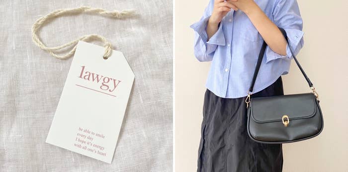 lawgy(ラウジー)のおすすめバッグ「アクセントロックフィッティング2wayバッグ」