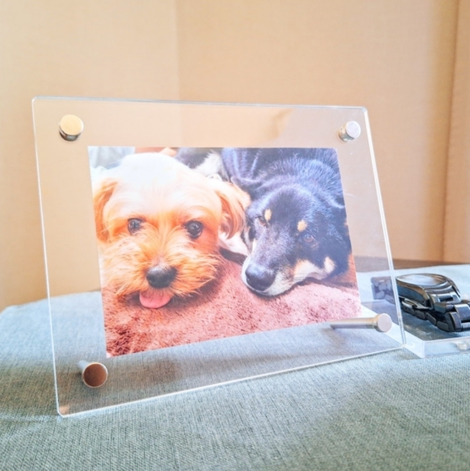 無印良品のおすすめインテリアグッズ「アクリルフレーム・4」