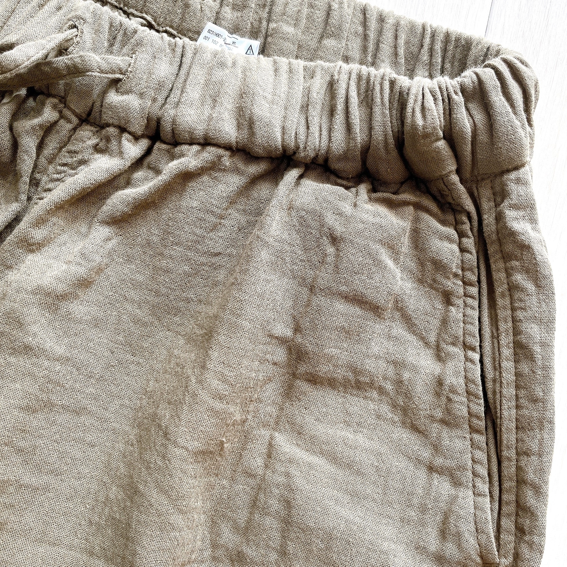 無印良品のおすすめアイテム「婦人 ふんわりしぼガーゼ ロングパンツ」