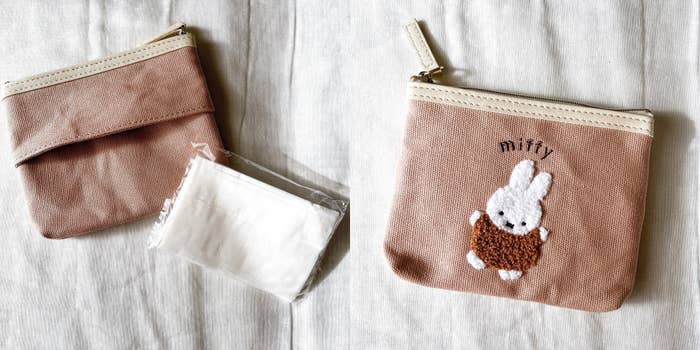 もこもこのミッフィーがかわいい！ニトリで見つけた「激かわポーチ