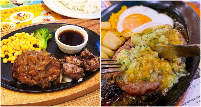 サイゼリヤのオススメのメニュー「ディアボラ風ハンバーグ」