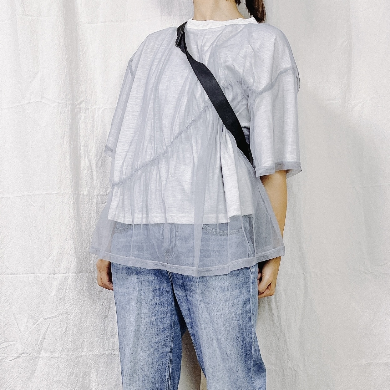 しまむらのおすすめファッションアイテム「ak5ブドッキングT」