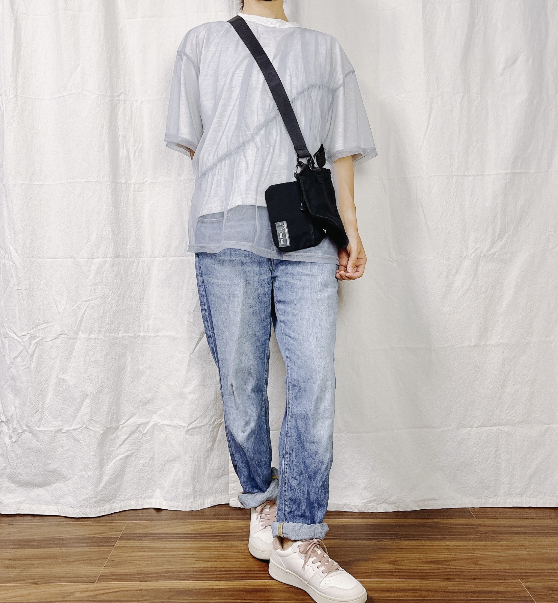 しまむらのおすすめファッションアイテム「ak5ブドッキングT」