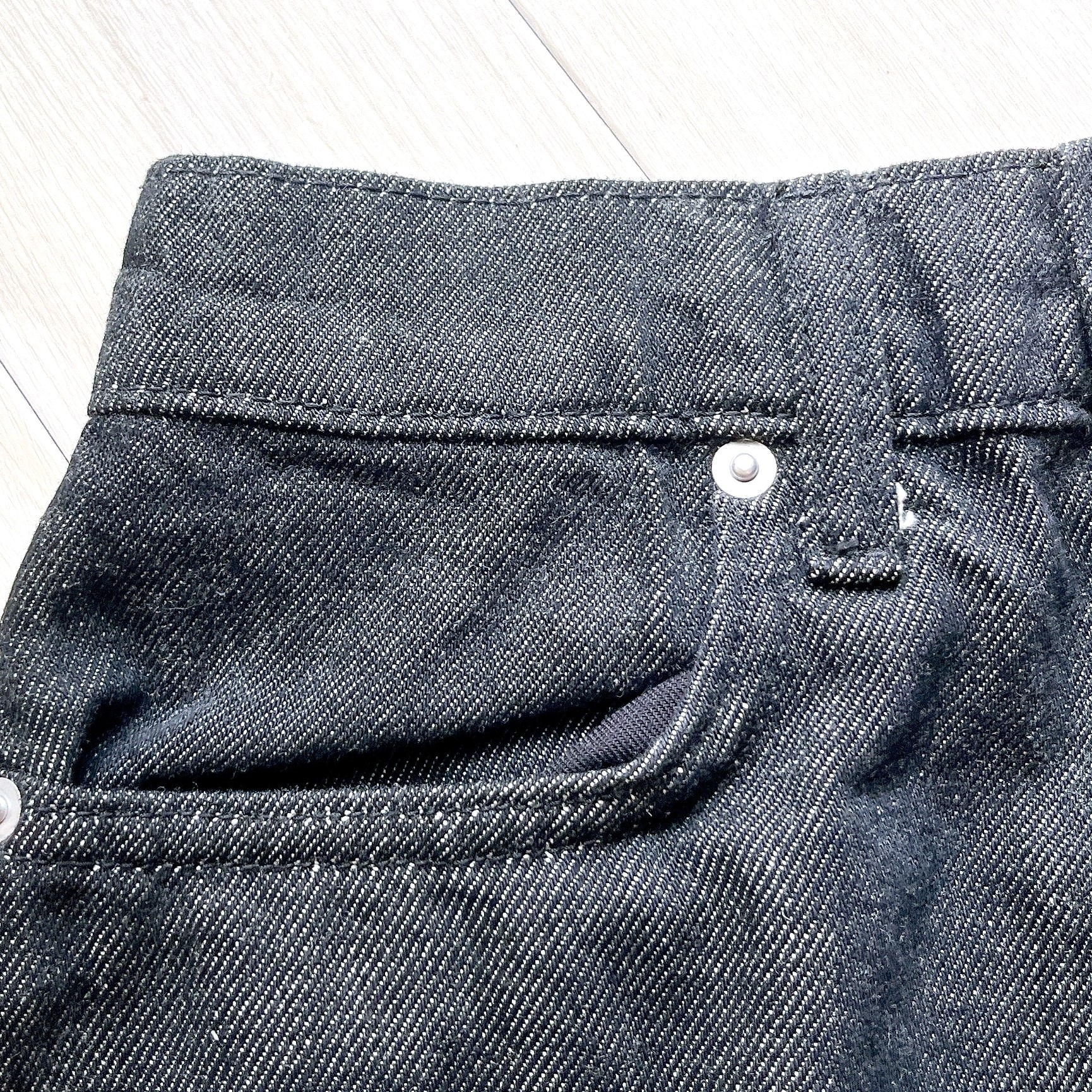 無印良品のおすすめアイテム「婦人 木の実から作ったカポック混 デニムAラインスカート」