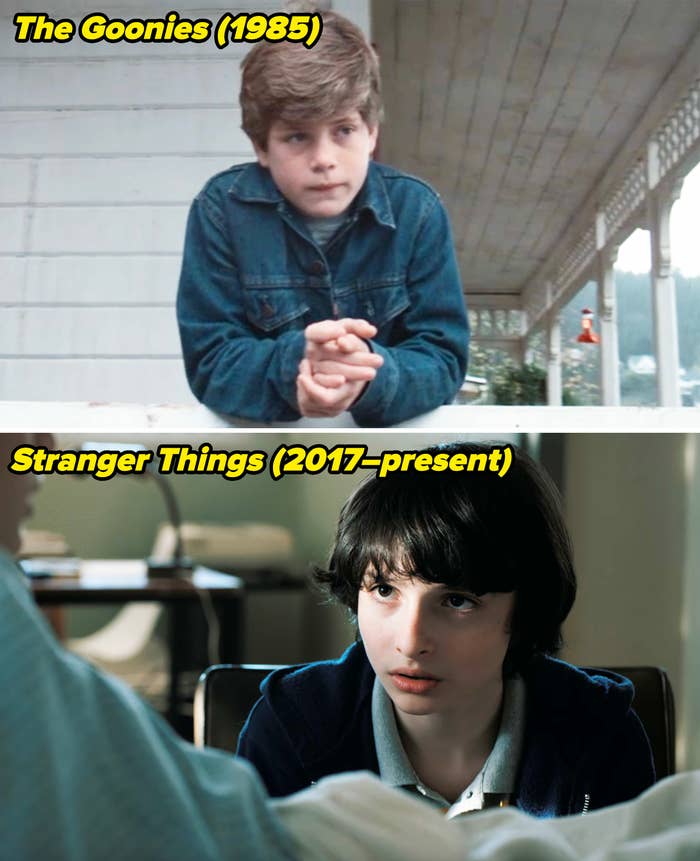 Sean Astin in "The Goonies" vs Finn Wolfhard in "Stranger Things"