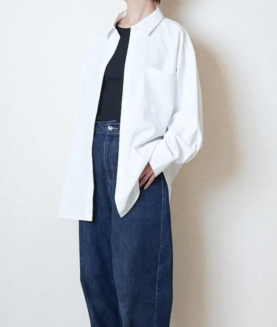 GU(ジーユー)のおすすめファッションアイテム「オーバーサイズシャツ」