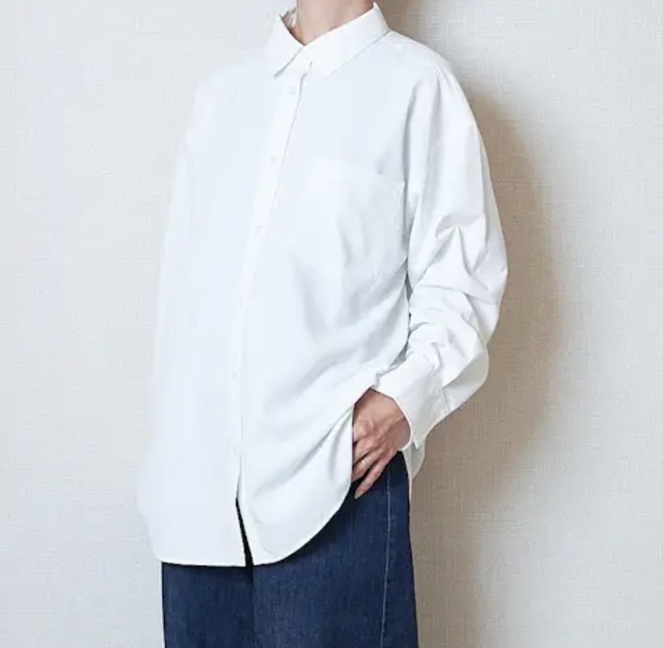 GU(ジーユー)のおすすめファッションアイテム「オーバーサイズシャツ」