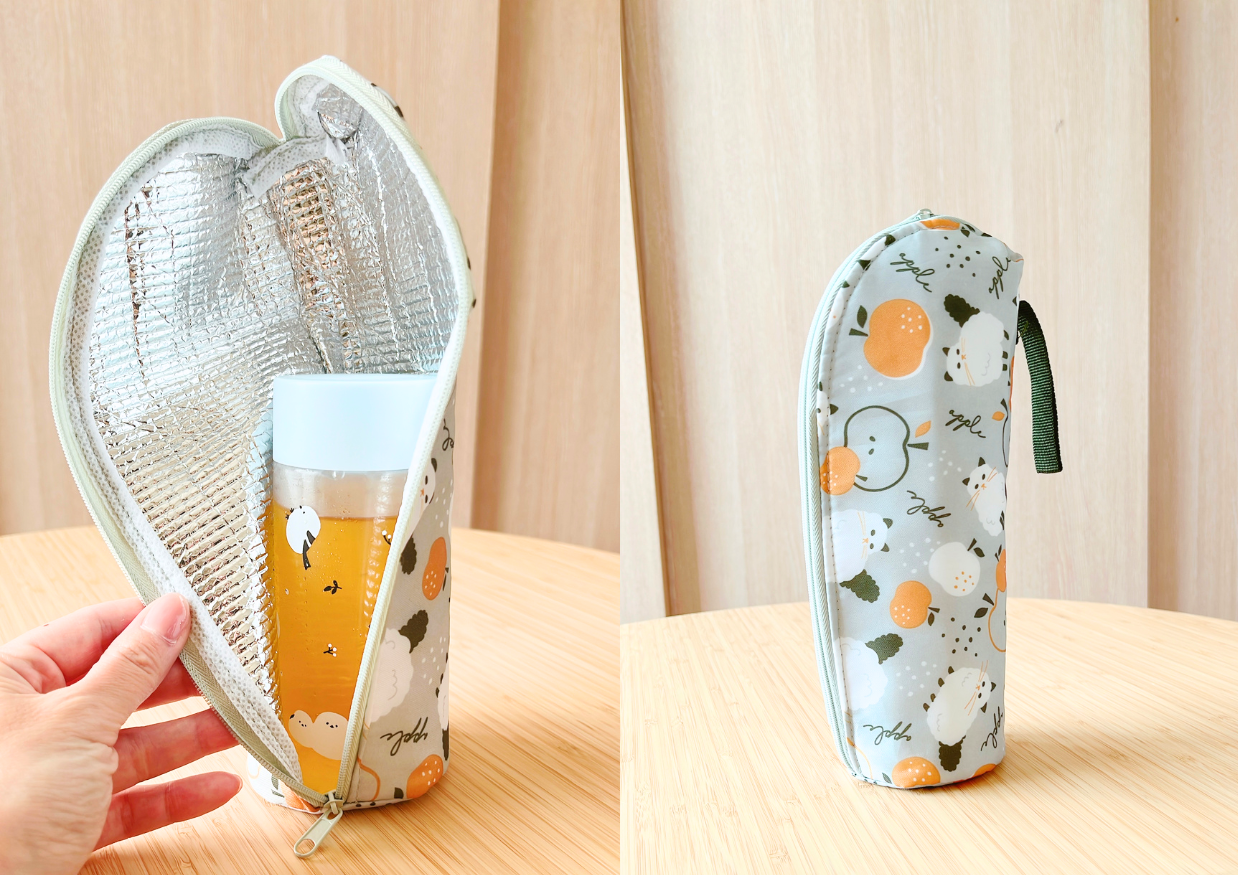 キャンドゥのおすすめ雑貨「ドリンクボトル シマエナガ柄」