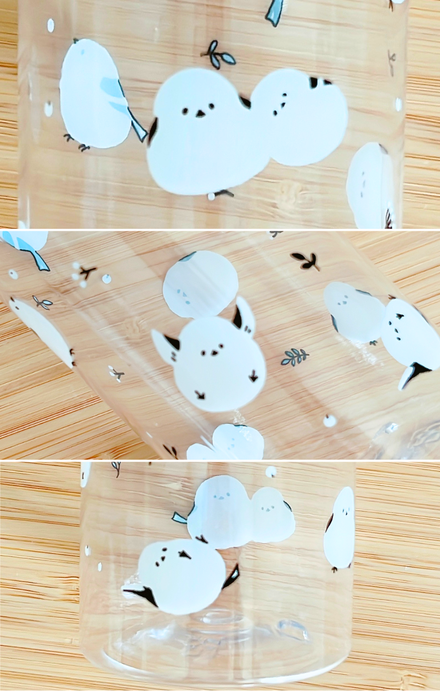 キャンドゥのおすすめ雑貨「ドリンクボトル シマエナガ柄」